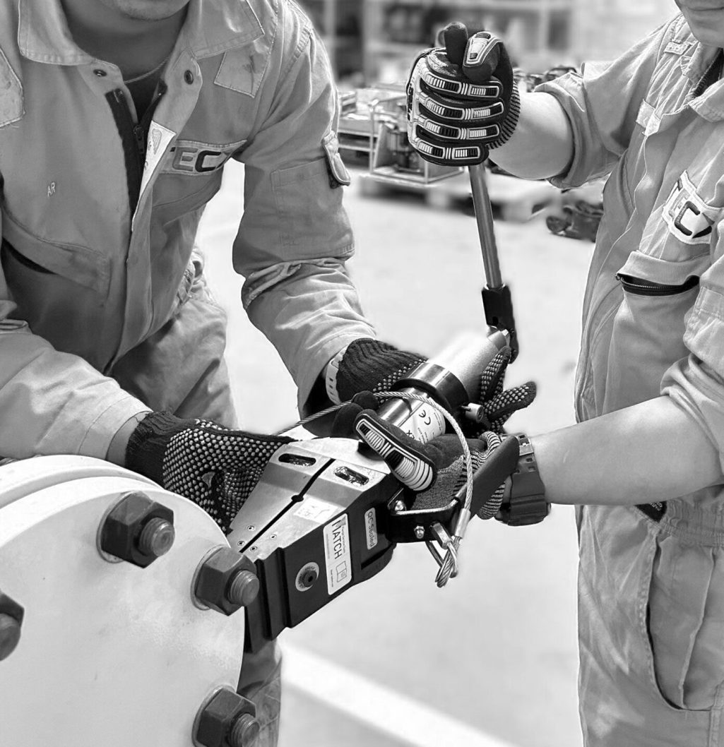 Hydraulischer Flanschspreizer ATEX zertifiziert